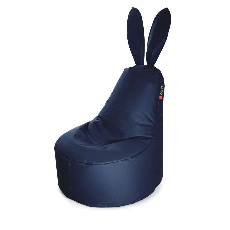 Sēžammaiss Qubo™ Mommy Rabbit Blueberry, zils cena un informācija | Sēžammaisi, pufi | 220.lv