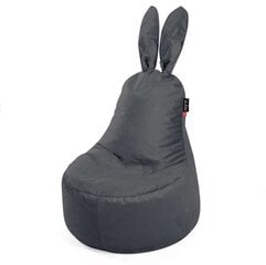 Кресло-мешок Qubo™ Daddy Rabbit Roche, серое цена и информация | Кресла-мешки и пуфы | 220.lv