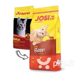 JOSERA JosiCat garšīga liellopa gaļa 18kg цена и информация | Сухой корм для кошек | 220.lv