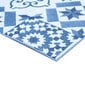 Paklājs Poise Tiles Blue 60 x180 cm cena un informācija | Vingrošanas paklāji | 220.lv