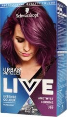 Краска для волос Schwarzkopf Live Urban Metallics, U69 Amethyst Chrome цена и информация | Краска для волос | 220.lv