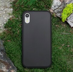 Forever Bioio Back Case Silikona Aizsargapvalks Apple iPhone 7 / 8 / SE 2020 Melns cena un informācija | Telefonu vāciņi, maciņi | 220.lv