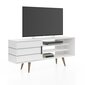 TV galdiņš Termini, 150 cm, balts cena un informācija | TV galdiņi | 220.lv