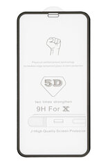 Защитное стекло 5D Full Glue Samsung Note 20, выгнутое без выреза, черное цена и информация | Защитные пленки для телефонов | 220.lv