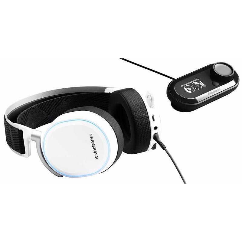 SteelSeries, Arctis Pro + GameDAC, White cena un informācija | Austiņas | 220.lv