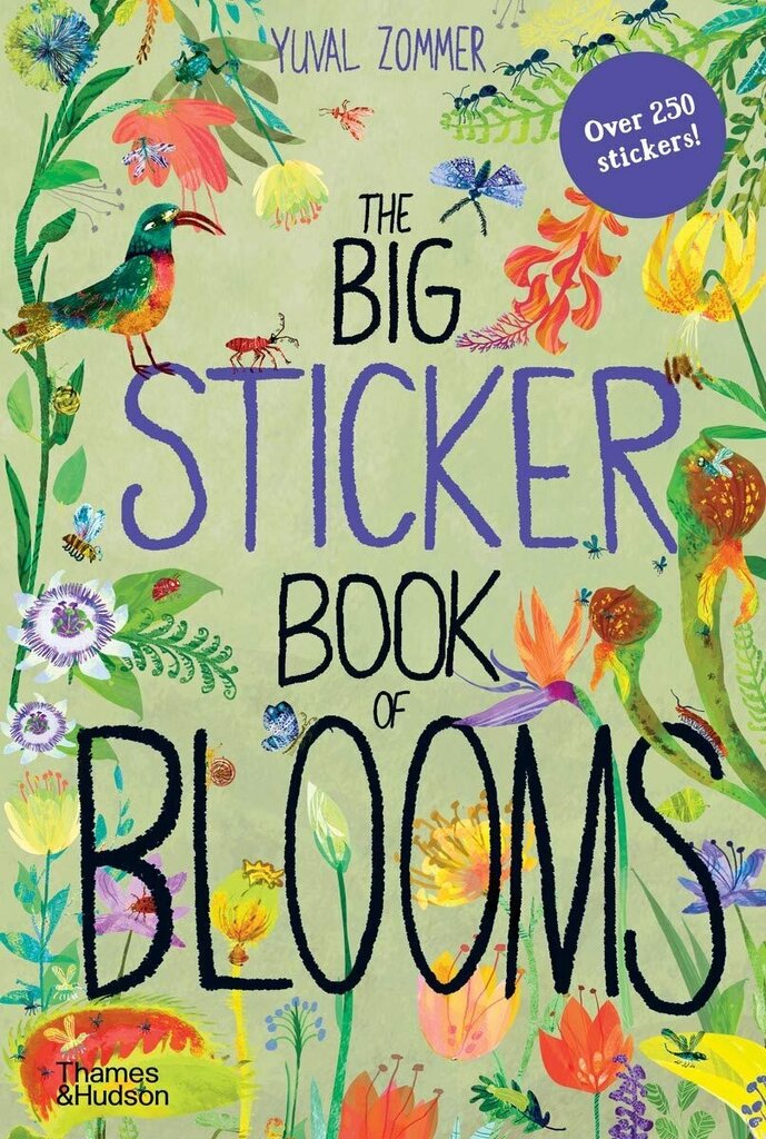 The Big Sticker Book of Blooms цена и информация | Enciklopēdijas, uzziņu literatūra | 220.lv