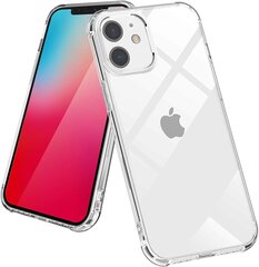 Hallo Ultra Back Case 1 мм Силиконовый чехол для Apple iPhone 12 / 12 Pro Прозрачный цена и информация | Чехлы для телефонов | 220.lv