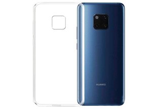Hallo Ultra Back Case 0.3 мм Силиконовый чехол для Huawei Mate 20 Прозрачный цена и информация | Чехлы для телефонов | 220.lv