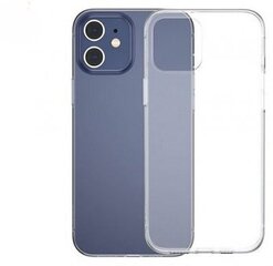 Hallo Ultra Back Case 1 мм Силиконовый чехол для Apple iPhone 12 mini Прозрачный цена и информация | Чехлы для телефонов | 220.lv