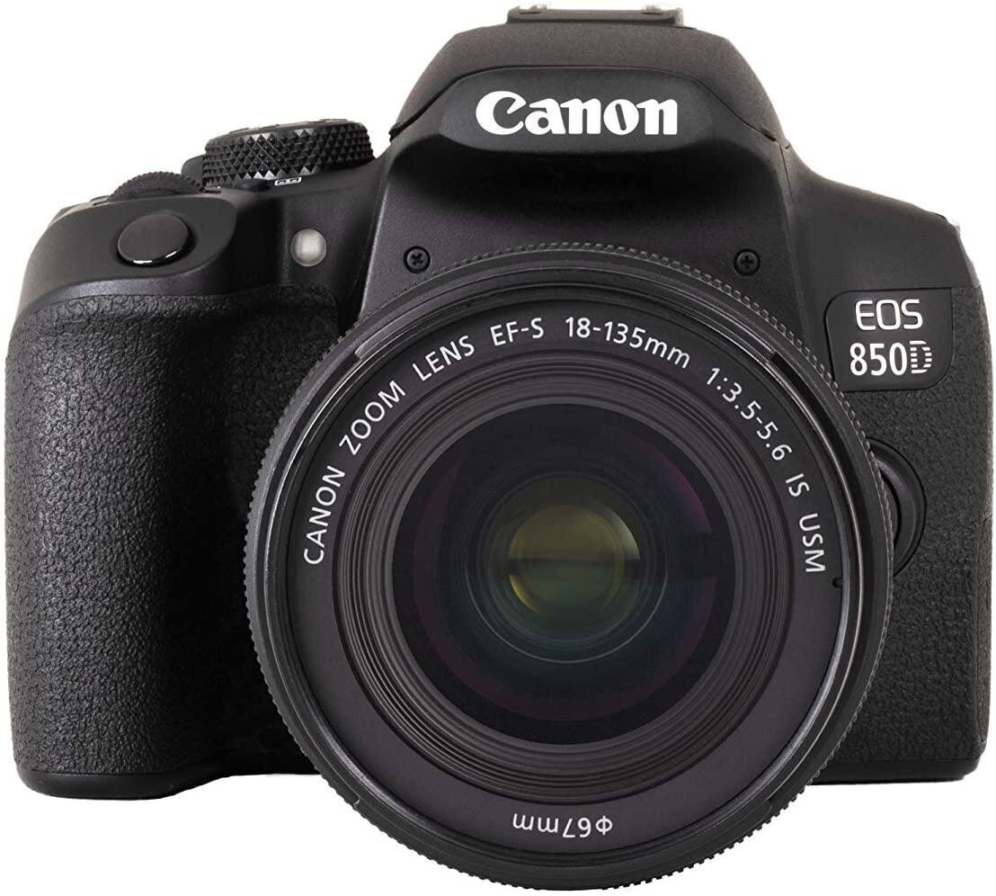 Canon EOS 850D + 18-135 mm IS USM cena un informācija | Digitālās fotokameras | 220.lv