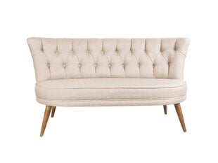 Mīksts sols Artie Richland Loveseat, krēmkrāsas цена и информация | Диваны | 220.lv