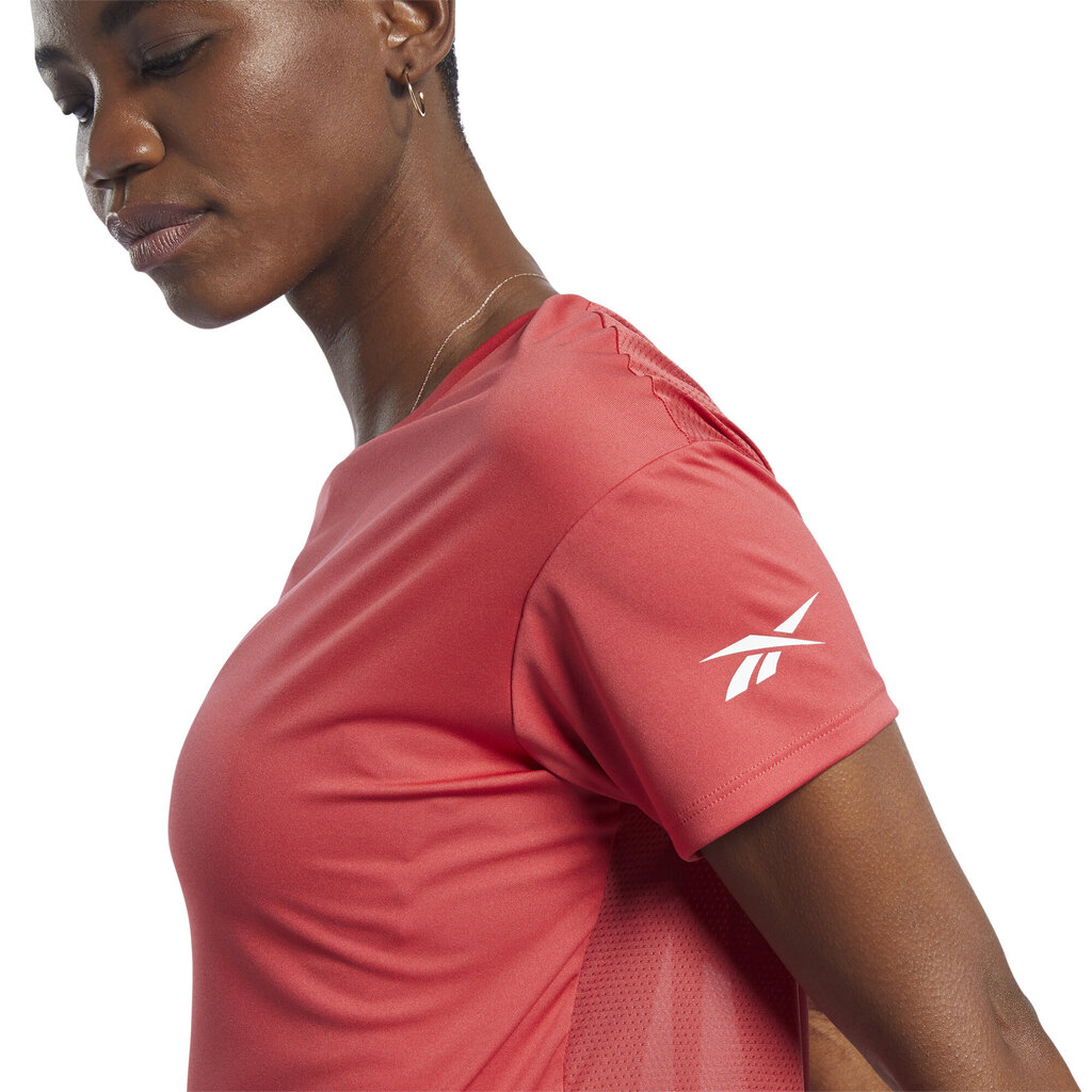 Reebok Krekliņš Wor Comm Poly Tee Pink cena un informācija | T-krekli sievietēm | 220.lv