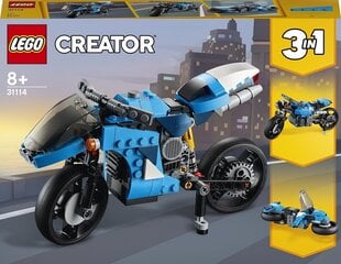 31114 LEGO® Creator Supermotocikls cena un informācija | Konstruktori | 220.lv