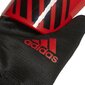 Aizsargi Adidas X Club (DN8614) XL, sarkani/melni cena un informācija | Futbola formas un citas preces | 220.lv