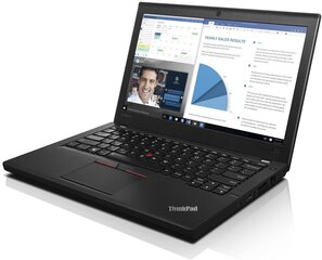 Ноутбук LENOVO ThinkPad X260 i3-6100U 12.1 HD 8GB 128GB Win10PRO цена и информация | Ноутбуки | 220.lv