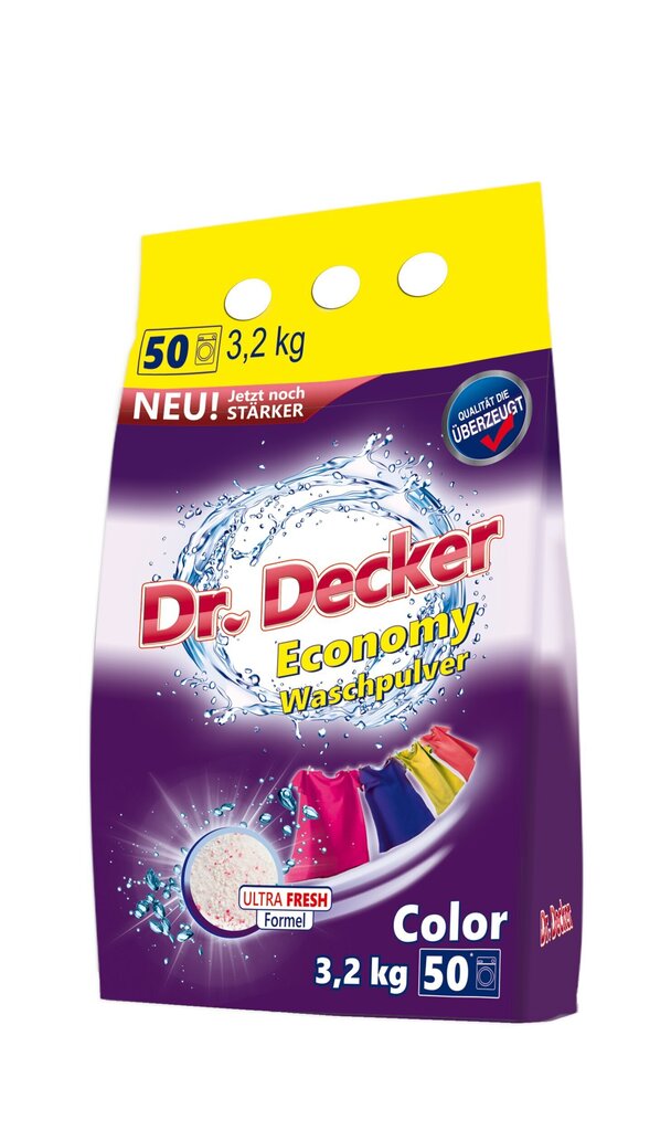 Dr. Decker veļas pulveris Color, 3,2 kg cena un informācija | Veļas mazgāšanas līdzekļi | 220.lv