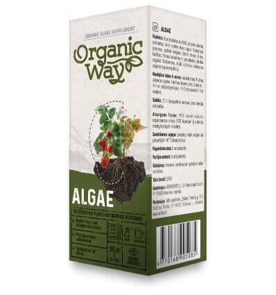 Organic Way jūras aļģu ekstrakts no stresa - Algae цена и информация | Šķidrie mēslošanas līdzekļi | 220.lv