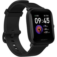 Amazfit Bip U Black цена и информация | Смарт-часы (smartwatch) | 220.lv