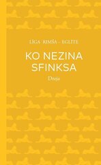 Ko nezina sfinksa цена и информация | Поэзия | 220.lv