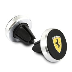 Магнитный держатель для вентиляционной решетки Ferrari FESCHBK, черный цена и информация | Держатели для телефонов | 220.lv