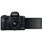 Canon EOS M50 15-45 IS STM (Black) - Baltā kastītē (white box) цена и информация | Digitālās fotokameras | 220.lv