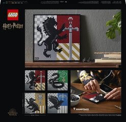 31201 LEGO® Art Harry Potter Hogwarts Herbai  цена и информация | Kонструкторы | 220.lv