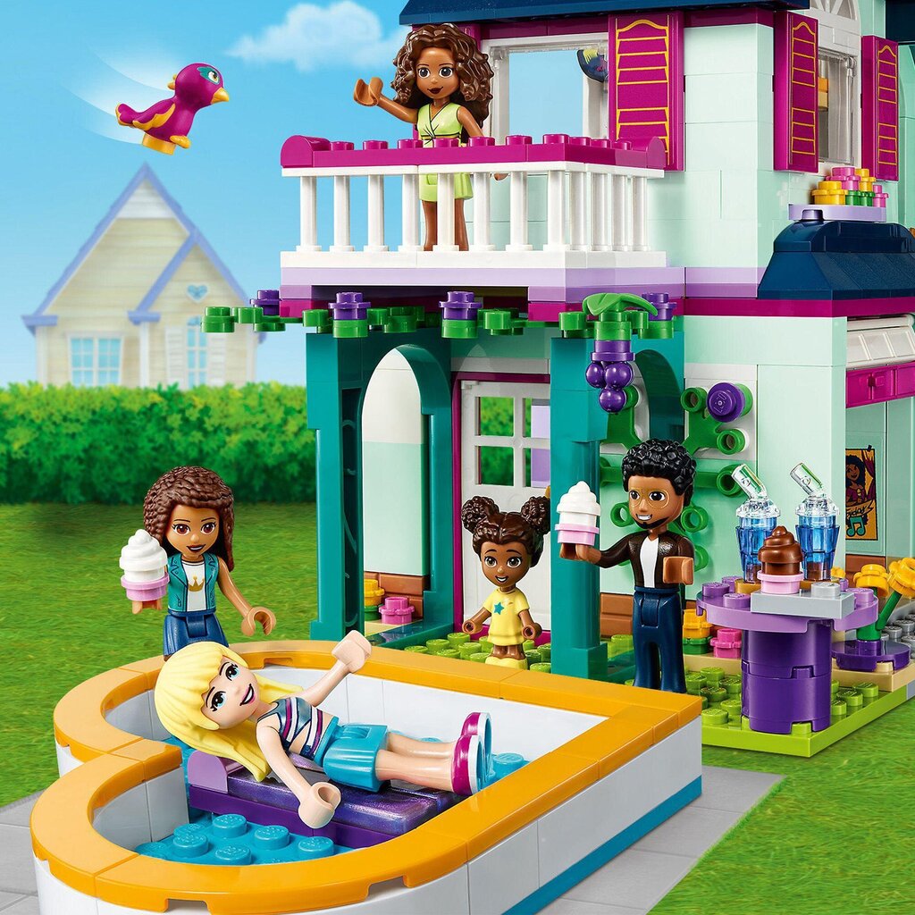 41449 LEGO® Friends Andreas ģimenes māja cena un informācija | Konstruktori | 220.lv