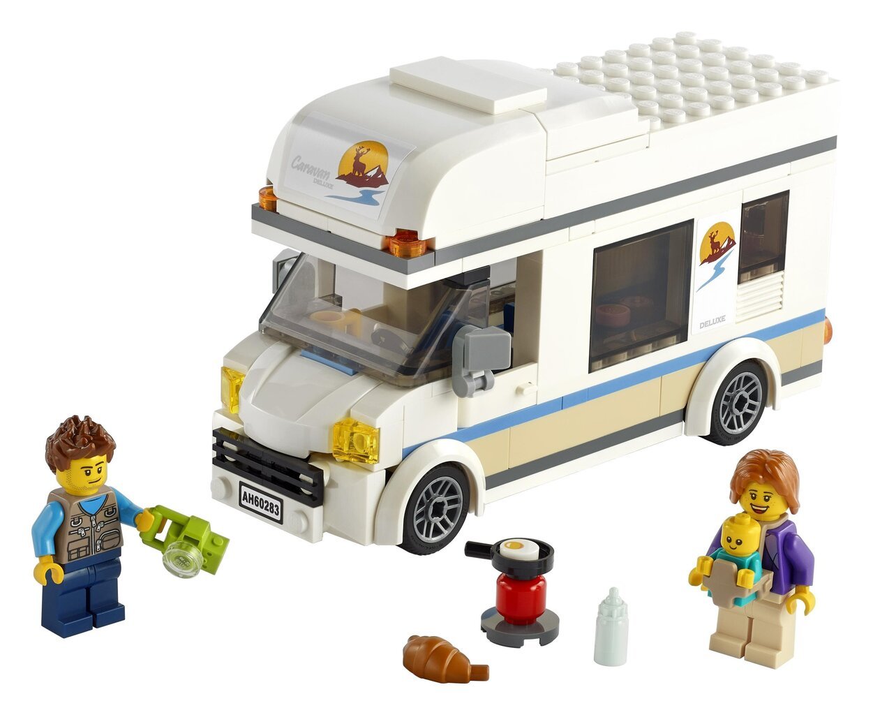 60283 LEGO® City Brīvdienu furgons cena un informācija | Konstruktori | 220.lv