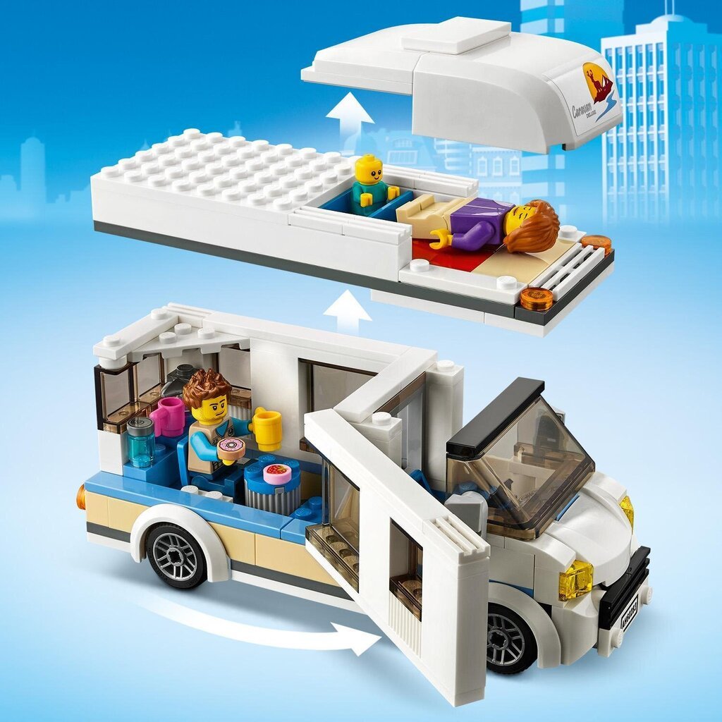 60283 LEGO® City Great Vehicles Отпуск в доме на колесах цена | 220.lv