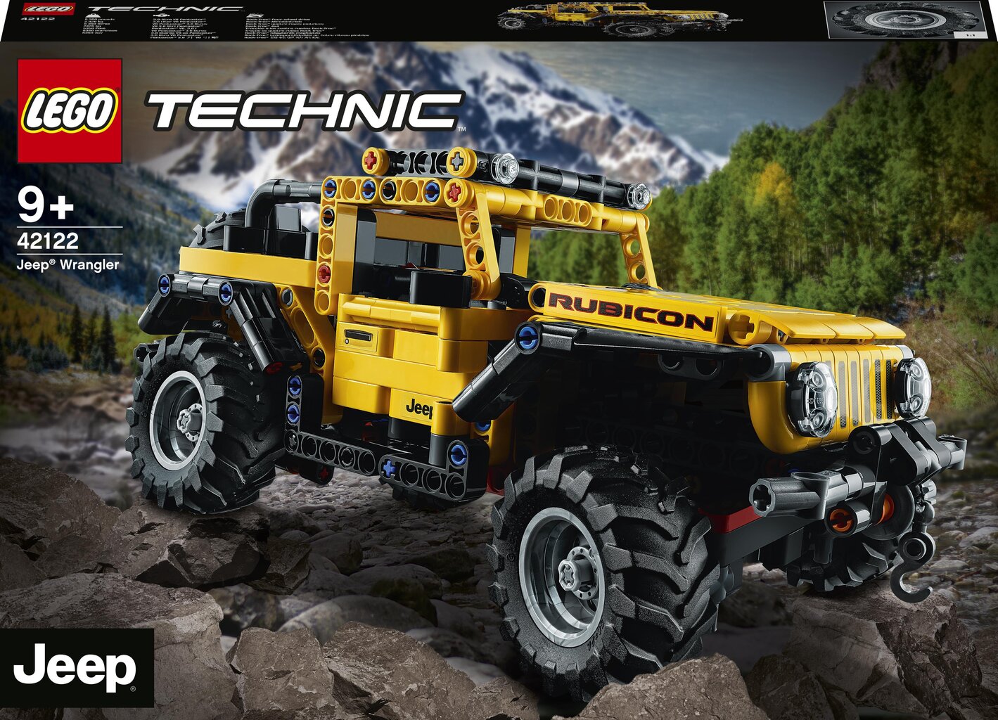 42122 LEGO® Technic Jeep Wrangler цена | 220.lv