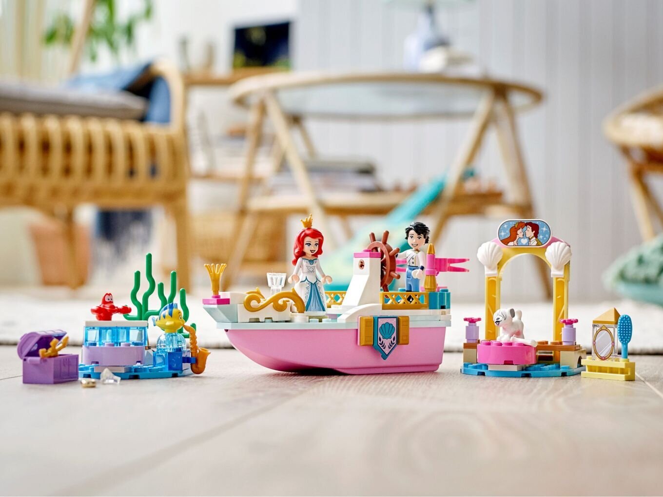 43191 LEGO® | Disney Princess Arielas svinību laiva cena un informācija | Konstruktori | 220.lv