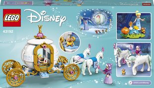 43192 LEGO® | Disney Princess Pelnrušķītes karaliskā kariete цена и информация | Конструкторы и кубики | 220.lv