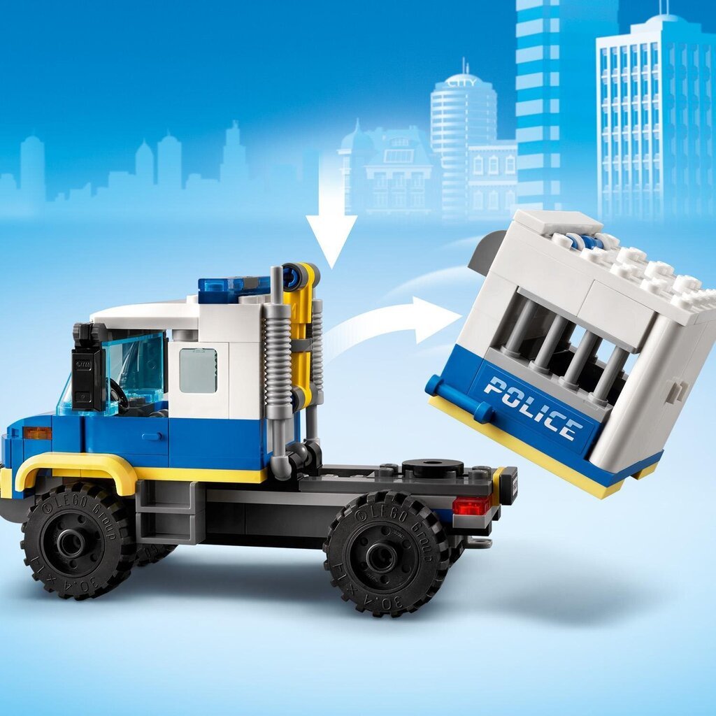 60276 LEGO® City Police Полицейский фургон с заключенными цена | 220.lv