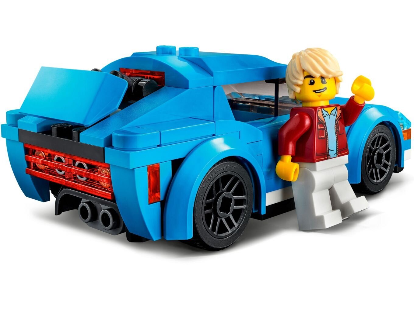 60285 LEGO® City Great Vehicles Sporta auto cena un informācija | Konstruktori | 220.lv