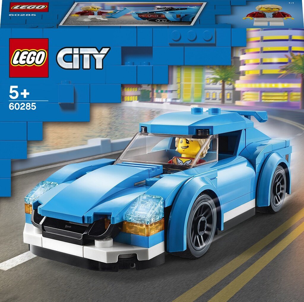 60285 LEGO® City Great Vehicles Sporta auto cena un informācija | Konstruktori | 220.lv