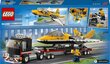 60289 LEGO® City Great Vehicles Sacīkšu lidmašīnas pārvadātājs cena un informācija | Konstruktori | 220.lv