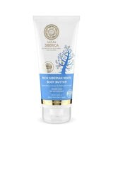 Natura Siberica Sibīrijas biezā baltā pretcelulīta eļļa ķermenim, 200 ml cena un informācija | Pretcelulīta līdzekļi, kosmētika ādas nostiprināšanai | 220.lv