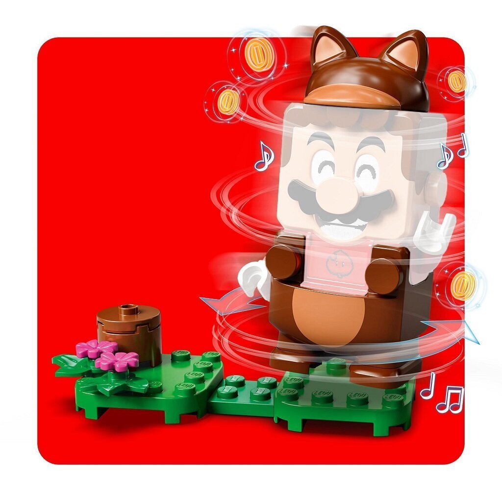 71385 LEGO® Super Mario Tanooki Mario barošanas bloks цена и информация | Konstruktori | 220.lv