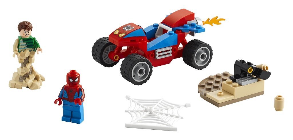 76172 LEGO® Super Heroes Zirnekļcilvēka un Sandman cīņa cena un informācija | Konstruktori | 220.lv