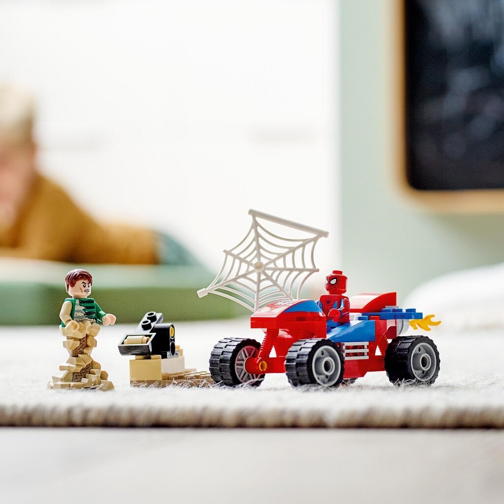 76172 LEGO® Super Heroes Zirnekļcilvēka un Sandman cīņa cena un informācija | Konstruktori | 220.lv