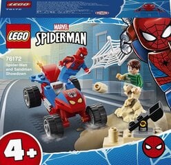 76172 LEGO® Marvel Super Heroes Столкновение Человека-паука и Sandman цена и информация | Конструкторы и кубики | 220.lv