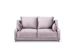 Divvietīgs dīvāns Mazzini Sofas Lilas, rozā