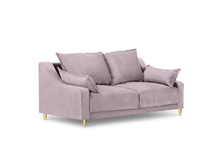 Двухместный диван Mazzini Sofas Pansy, розовый цена и информация | Диваны | 220.lv