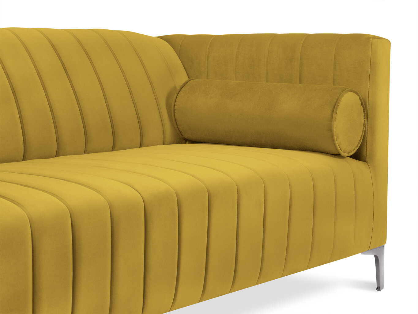 Dīvāns Kooko Home Tutti, dzeltens cena un informācija | Dīvāni | 220.lv