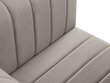 Dīvāns Kooko Home Tutti, smilškrāsas/zelta krāsas cena un informācija | Dīvāni | 220.lv