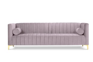 Dīvāns Kooko Home Tutti, rozā/zeltainas krāsas cena un informācija | Dīvāni | 220.lv