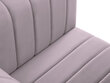 Dīvāns Kooko Home Tutti, rozā cena un informācija | Dīvāni | 220.lv