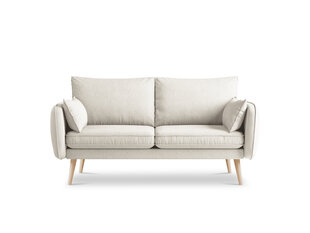 Двухместный диван Kooko Home Lento, светло-песочного цвета/коричневый цена и информация | Диваны | 220.lv