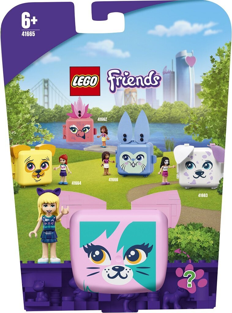41665 LEGO® Friends Stefānijas kaķa kubs cena un informācija | Konstruktori | 220.lv