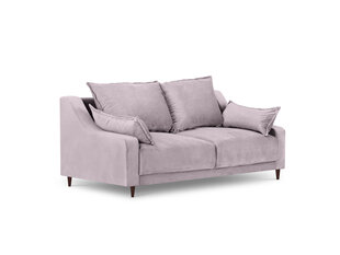 Divvietīgs dīvāns Mazzini Sofas Freesia, rozā cena un informācija | Dīvāni | 220.lv